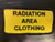 Radiation Area Clothing Iron On Patch 