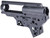 EMG x Retro Arms CZ Billet CNC 8mm Ver.2 Gearbox Shell for M4 / M16 Series Airsoft AEG Rifles (Color: EMG Black)