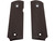 AW Custom NE Series Grip Panel Set for Short 1911 Series Airsoft GBB Pistols (Style: Brown / Diamond Pattern)