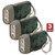 Trailblazer 3-LED Dynamo Hand Crank Flashlight - Three-Pack