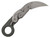 CRKT Provoke Compact Folding Karambit (Model: Silver / Plain Edge)