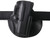 Safariland 5198 Open Top Paddle & Belt Slide w/ Detent Holster (Model: S&W J Frame / STX 2" Belt / Plain Black / Right Hand)