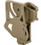 Phantom Gear Tactical Hard Shell Level 2 Retention Holster for Glock G17 (Color: Tan - Paddle)