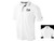 DAIWA D-VEC Polo Shirt w/ Embroidered Vector Logo (Color: White)