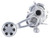 Accurate Fishing "Valiant" Series Two-Speed Fishing Reel (Size: 500 / Lefty / Silver)