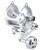 Accurate Fishing "Valiant" Series Two-Speed Fishing Reel (Size: 800 / Lefty / Silver)