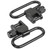 NCStar 1" Lockable Sling Swivels - Pair (Color: Black)