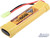 6mmProShop High Output NiMh Small Type Battery (Model: 9.6v 1600mAh Brick / Tamiya)