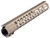 Dytac SLR ION HDX M-LOK Handguard for M4/M16 Series Airsoft AEGs (Color: Flat Dark Earth)