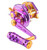 Jigging Master WIKI Gangster Stick Limited Edition Reel w/ Turbo Knob (Model: VS-2000XH  / Purple & Gold)