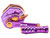Jigging Master WIKI Gangster Stick Limited Edition Reel w/ Turbo Knob (Model: VS-3000H / Purple & Gold)