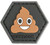 "Operator Profile PVC Hex Patch" Emoji Series (Emoji: Poo)