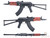 Big Bang Air Guns AKS-74U CO2 Gas Air Rifle (.177 Caliber Air Gun)