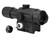 VISM by NcSTAR DUO Series 4x34 Scope w/ Built-In Left Handed Green Dot Reflex Sight