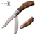 Elk Ridge ER552BW Pocket Knife - Burl Wood