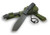 Extrema Ratio SELVANS Survival Fixed Blade Knife, N690, Green Handle