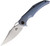 Prowler Framelock Blue Ti