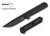 Boker Plus Cataclyst Flipper Framelock Knife, 440C, G10 Black, 01BO673