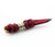 Chris Reeve Sebenza Small Lanyard Burgundy Gold Dot Bead