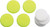 Embrite Glow Dots 4pk Lemon