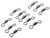 Battle Angler Stainless Steel Rolling Swivel (Size: 6/0 / 11 Pack)