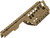 Matrix Polymer Rail Handguard for MP5K Series Airsoft AEG (Color: Tan)