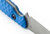 Toor Knives "Avalon" Fixed Blade Fillet Knife (Color: Leviathan Blue)