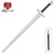 Legends In Steel Medieval Knight Long Sword And Scabbard 