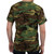 Rothco Camo US Flag T-Shirt - Woodland Camo