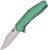 Linerlock A/O Green FSW887G