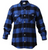 Rothco Extra Heavyweight Buffalo Plaid Flannel Shirt -Blue 