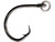 Mustad Ringed Demon Offset Circle 3X Strong Black Nickel Hook (Set of 25)