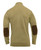 Rothco 3-Button Sweater With Suede Accents - Khaki