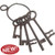 Antiqued Old West Jailer's Keys