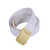 Rothco Military Web Belts - 44 Inches Long - White/Gold