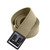 Rothco Military Web Belts With Open Face Buckle - 54" - Khaki/Black Buckle