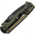 Cold Steel AD-15 Folding Knife - G10 OD Green Handle