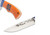 Timber Wolf General Lee Fixed Blade Knife & Sheath