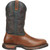 Rocky Long Range Waterproof Western Boot - Saddle Brown And Navy