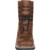 Rocky Square Toe Logger Waterproof Work Boot - Dark Brown