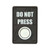 Do Not Press PVC - Morale Patch - Glow In The Dark