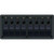 Blue Sea 8371 Water Resistant Panel - 8 Position - Black - Horizontal Mount