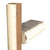 Dock Edge Piling Bumper - One End Capped - 6' - Beige