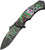 Skull Linerlock Green