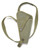 M3 Canvas Shoulder Holster w/Shell Loops OD Fits Smith & Wesson Model 686 L Frame Revolvers & Ruger GP100 Up To 6" Barrel