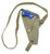 M3 Canvas Shoulder Holster w/Shell Loops OD Fits Smith & Wesson Model 686 L Frame Revolvers & Ruger GP100 Up To 6" Barrel