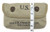 US WW2 Canvas Shotgun Shell Ammunition Pouch Marked JT&L 1943-LT OD