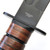 WWII Combat Knife w/Correct WW2 Leather Sheath