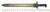 M1 Garand Bayonet w/15.5" Blade