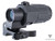 Phantom 3X-H 3X Flip to Side Magnifier for Red Dot Optics